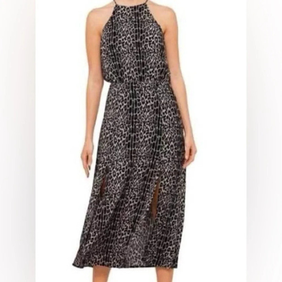 Zimmerman picnic midi dress Leopard Print Size: 0
